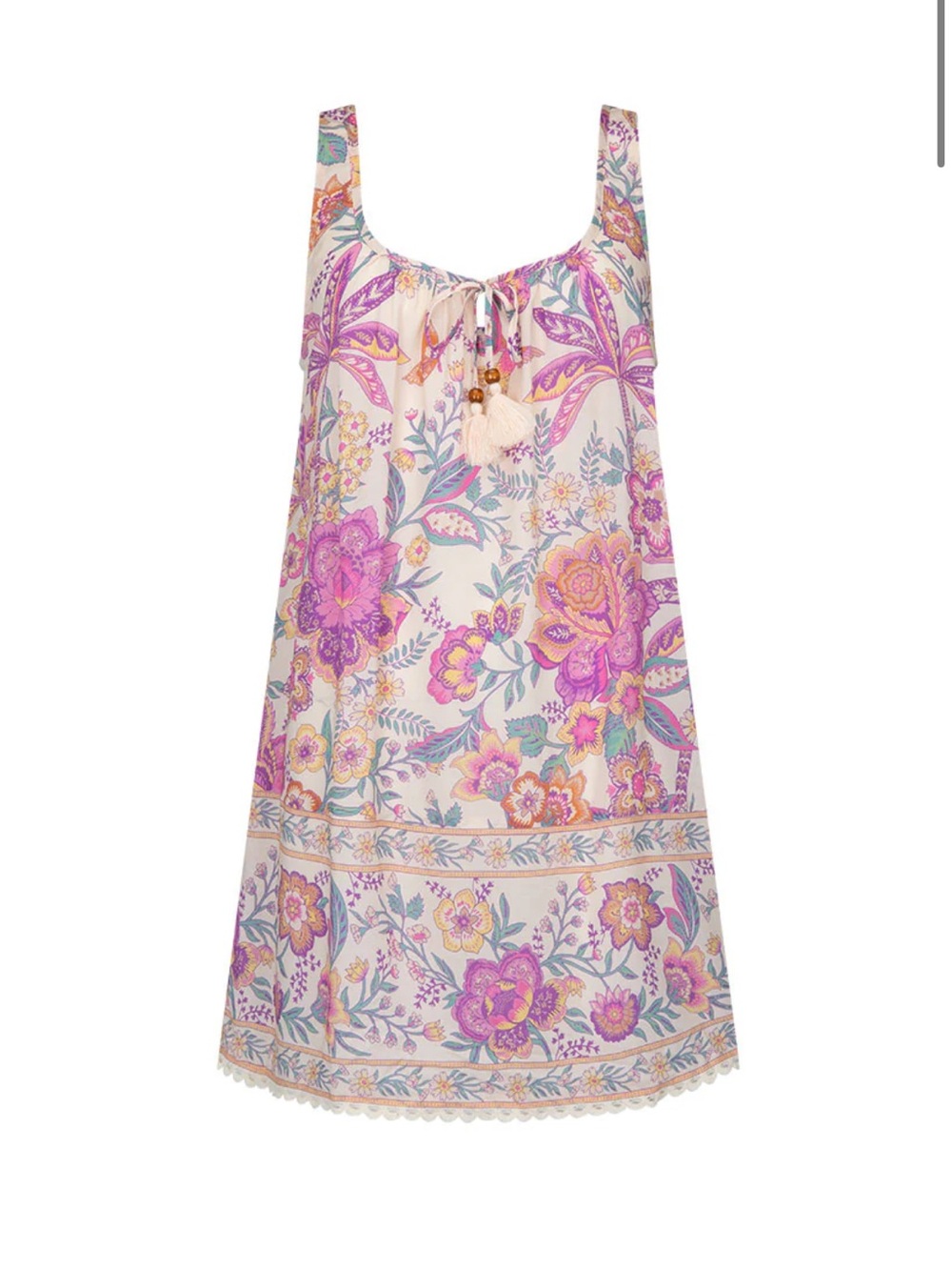 🔥🔥SALE!!🔥🔥 Spell Designs Mojave Lily Mini Floral Sleeveless mini Dress - Picture 4 of 14